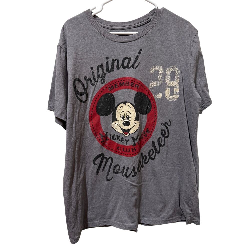 Disney Original Mouseketeer Mickey mouse Club Disneyland Tshirt Size Xtra Large